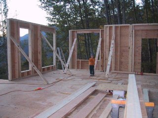 how to frame a wall