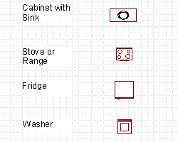 blueprint symbols